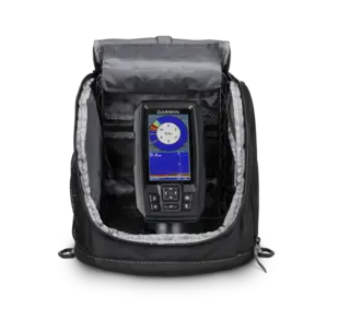 Garmin STRIKER™ Plus 4-isfiskepaket Ekolod /GPS m/ batteri