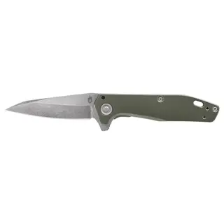 Gerber Fastball Flat Sage Foldekniv med belteklips og fingerflip