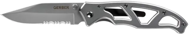 Gerber Parafrånme I Serrated Edge Clam Livstidsgaranti - fällkniv 