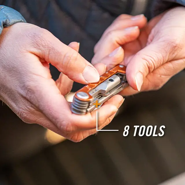 Gerber ArmBar Drive Onyx Multiverktyg med 8 funktioner, 88g 