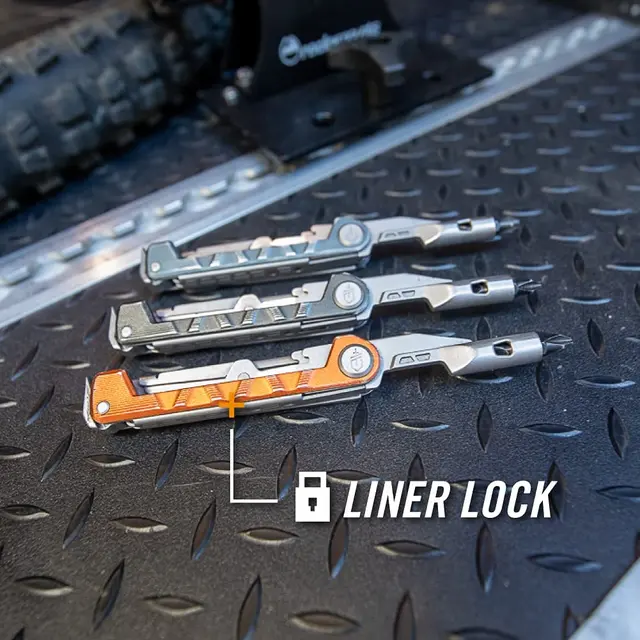 Gerber ArmBar Drive Onyx Multiverktyg med 8 funktioner, 88g 