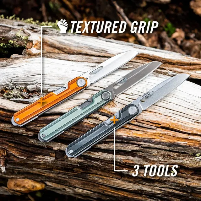 Gerber ArmBar Slim Cut Onyx Multiverktyg med 4 funktioner, 71g 