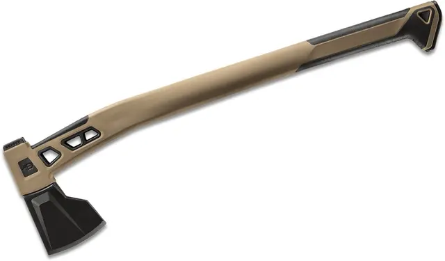 Gerber Bushcraft Axe Coyote Brown Multifunktions buschcraft yxa på 66,7cm 
