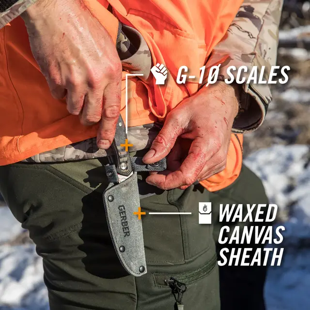 Gerber Downwind Caper Hendig flåkniv til de små detaljene 