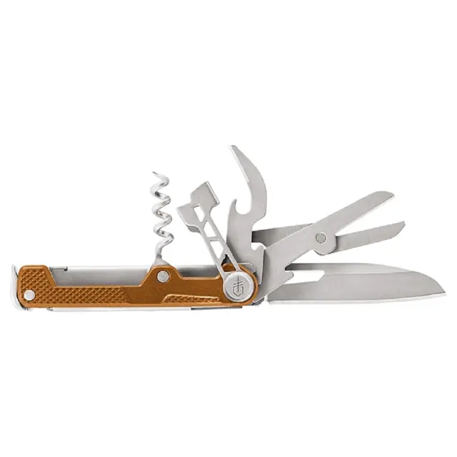 Gerber ArmBar Cork Orange Multitool, 8 funktioner, 9,2cm, 88gram 