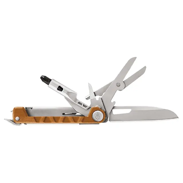 Gerber ArmBar Drive Orange Multiverktyg med 8 funktioner, 88g 