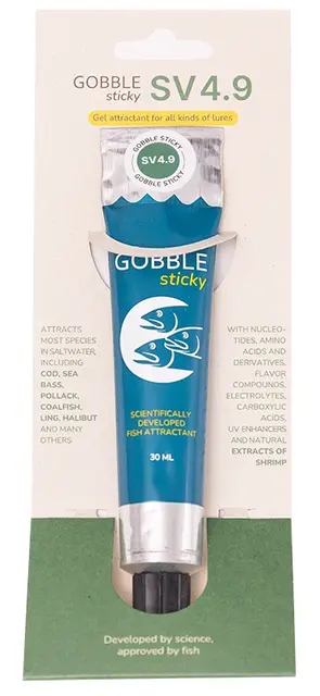 Gobble Sticky SV4.9 Saltvann/Reke Attraktorkrem til alle sluker og baits 