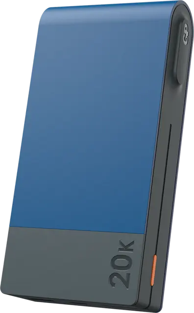 GP Powerbank M2 Blue 20000 mAh, 22,5 W laddningshastighet 