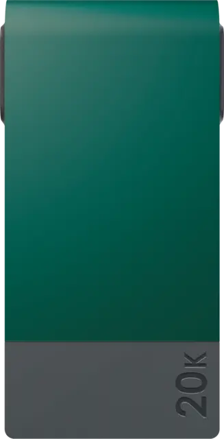 GP Powerbank M2 Green 20000 mAh, 22,5 W laddningshastighet 