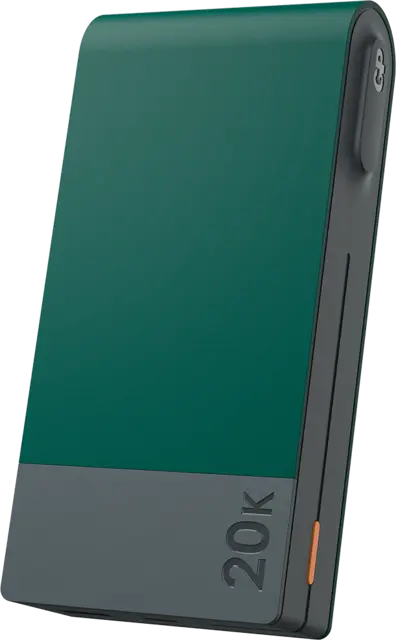GP Powerbank M2 Green 20000 mAh, 22,5 W laddningshastighet 