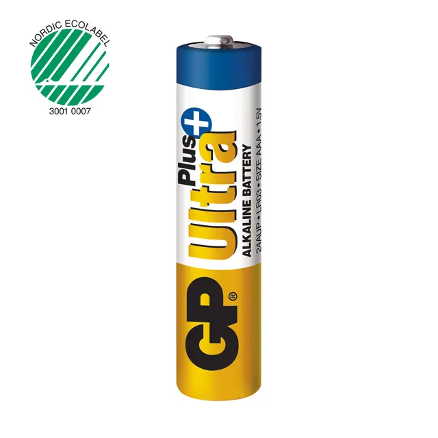 GP Ultra Plus Alkaline AAA-batteri 10-pack 