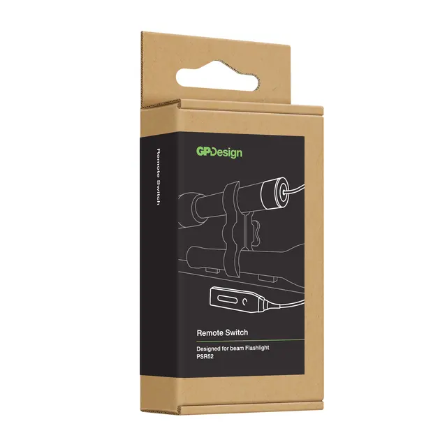 GP Design fjernbryter ARS01 til lommelykt PSR51 