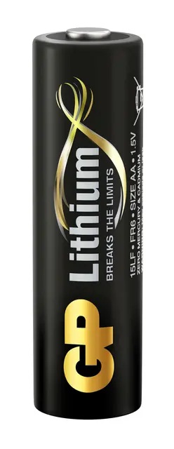 GP Lithium AA-batteri, 15LF-2U4 4-st 