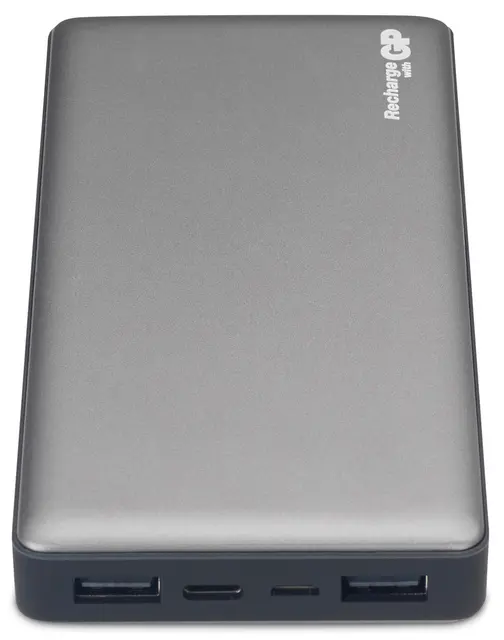 GP PowerBank Voyage 2.0 15000 mAh, MP15MA, Graphite Grey 