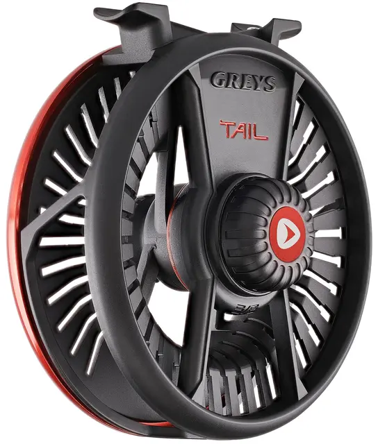 Greys Tail #3/4 Fantastisk finish på flugrullens design 