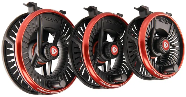 Greys Tail #3/4 Fantastisk finish på flugrullens design 