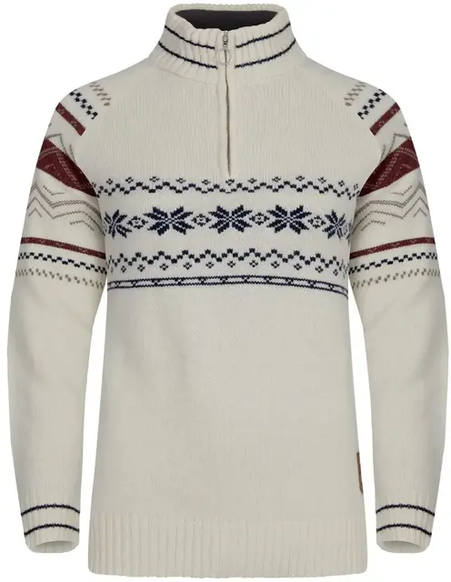 Gridarmor Snøstjerne Hz Ullgenser W L Bright White 