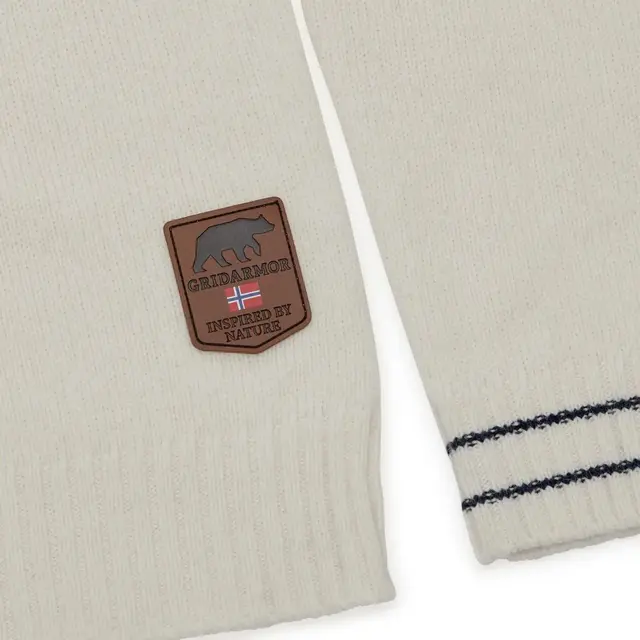 Gridarmor Snøstjerne Hz Ullgenser W L Bright White 