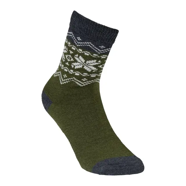 Gridarmor Heritage merino socks 36-39 Green/Grey/White 