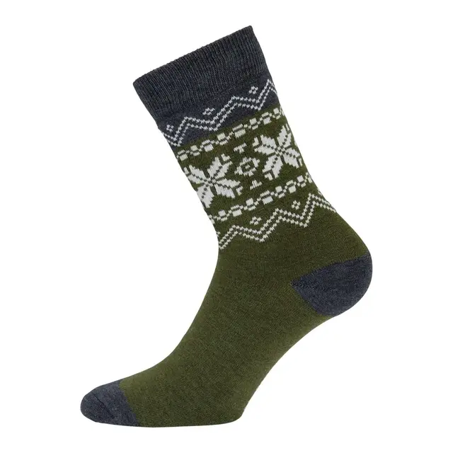 Gridarmor Heritage merino socks 36-39 Green/Grey/White 