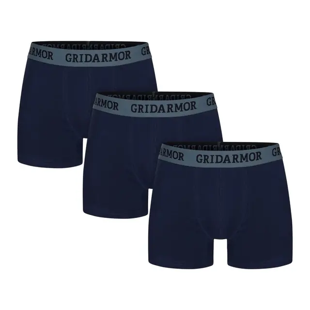 Gridarmor Steine 3p Cotton Boxers 2.0 Navy Blazer S 