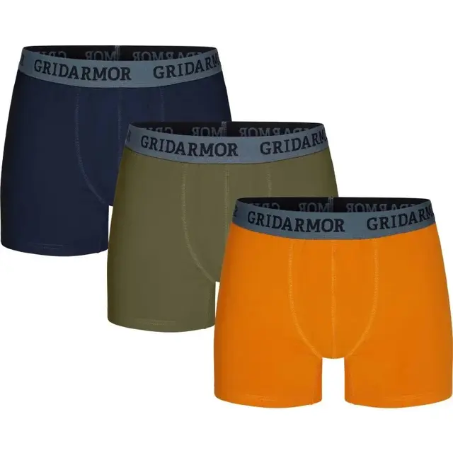 Gridarmor Steine 3p Cotton Boxers 2.0 Multicolor S 
