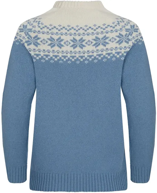 Gridarmor Snøkrystall Rn Ullgenser W M Lt. blue/white 
