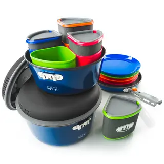 GSI Bugaboo Camper M&#229;ngsidig tourK&#246;k och pannsats f&#246;r 4