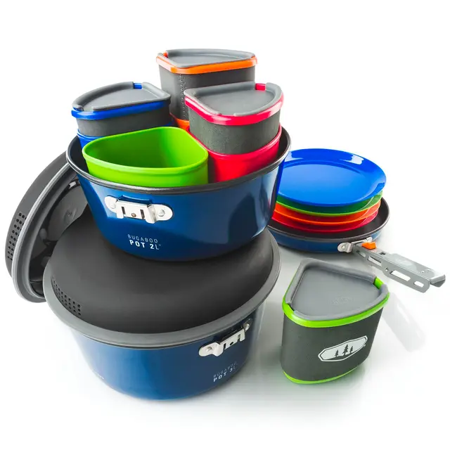 GSI Bugaboo Camper Mångsidig tourKök och pannsats för 4 