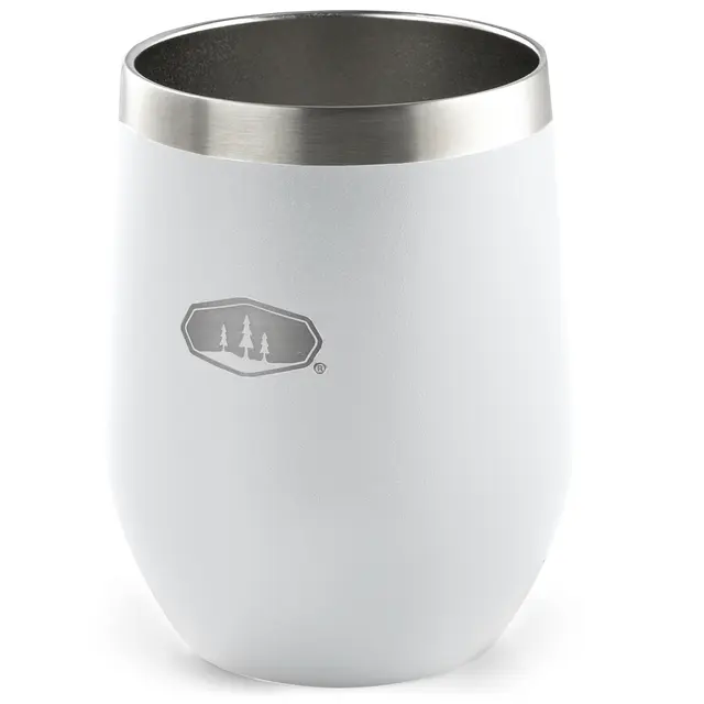 GSI Glacier SS Tumbler White Solid Coctailglass med isolasjon 
