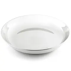 GSI Glacier Stainless Deep plate Solid talrik av rostfritt stål