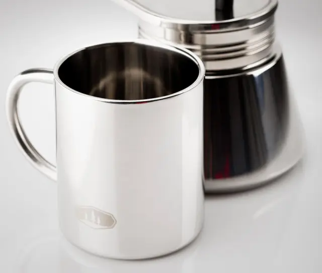 GSI Mini-Espresso set 4 kopp För kaffevare 