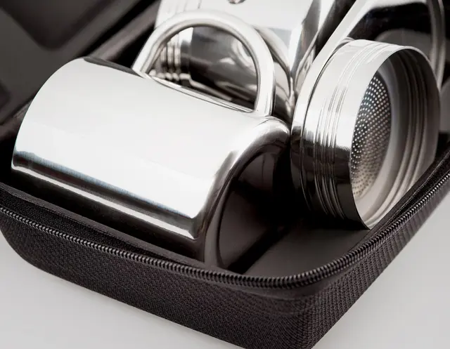 GSI Mini-Espresso set 4 kopp För kaffevare 