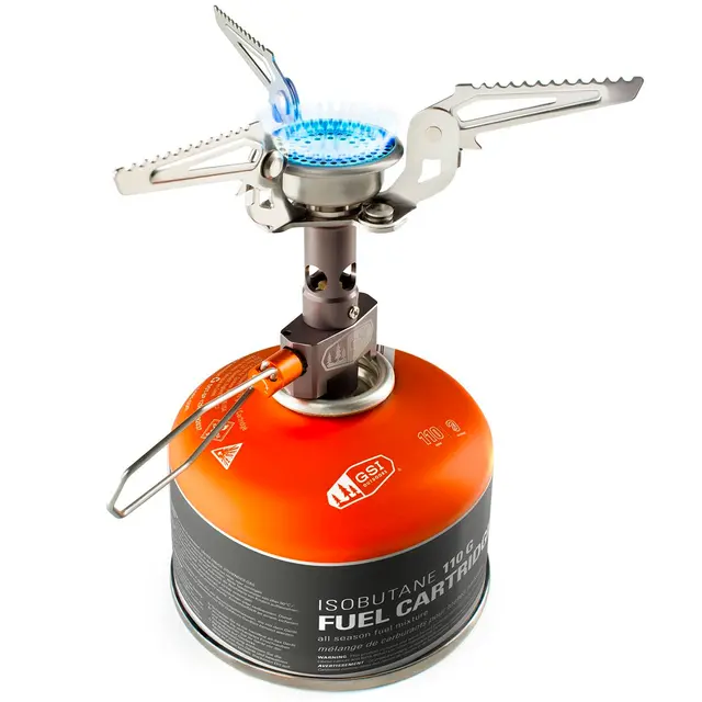 GSI Pinnacle Canister Top Stove Mycket lätt och kompakt gasbrännare 