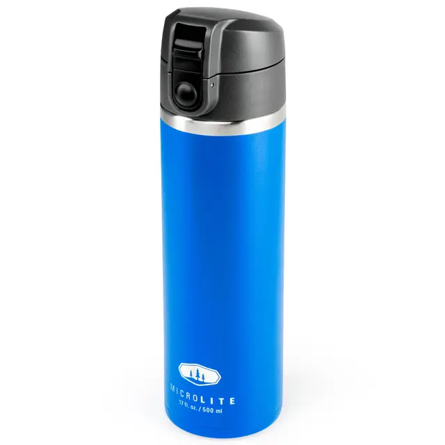 GSI Microlite Vacuum Bottle 500ml True Blue 