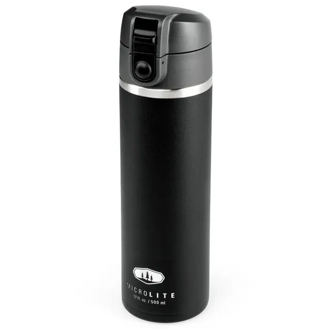 GSI Microlite Vacuum Bottle 500ml Black 