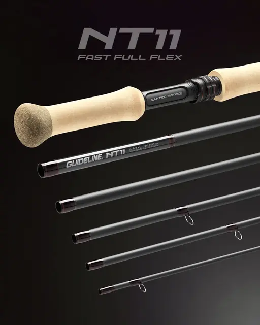 Guideline NT11 Fast Full Flex #8/9 13' 6-delt 