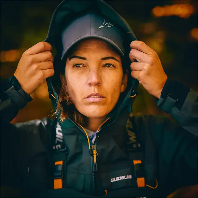 Guideline Lærdal jacka S Dam, Algae Green/Charcoal 