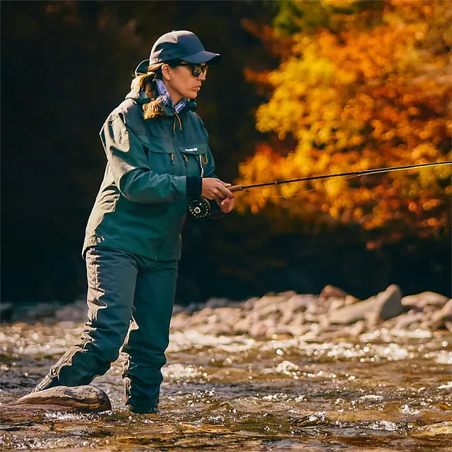 Guideline Lærdal jacka S Dam, Algae Green/Charcoal 