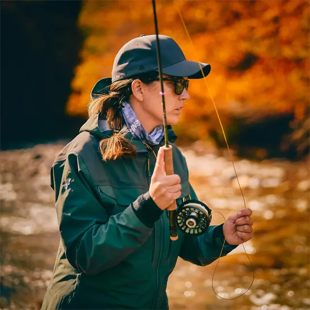 Guideline Lærdal jacka S Dam, Algae Green/Charcoal 