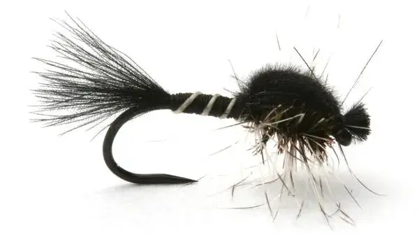 Hatching Midge Black/Grey #14 Kvalitétsflugor från kända leverantörer 