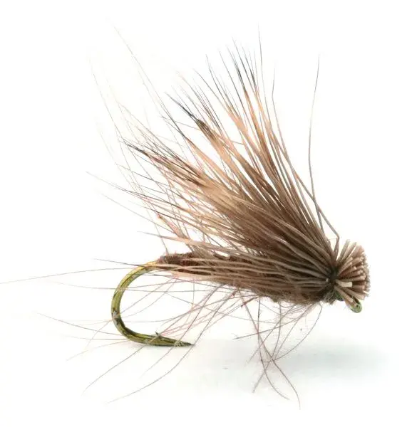 Cdc Elk Caddis Brown #10 Köp 12 flugor och få en gratis flugask 