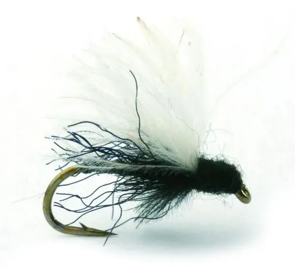 CdC Midge Adult Black #16 Köp 12 flugor och få en gratis flugask 