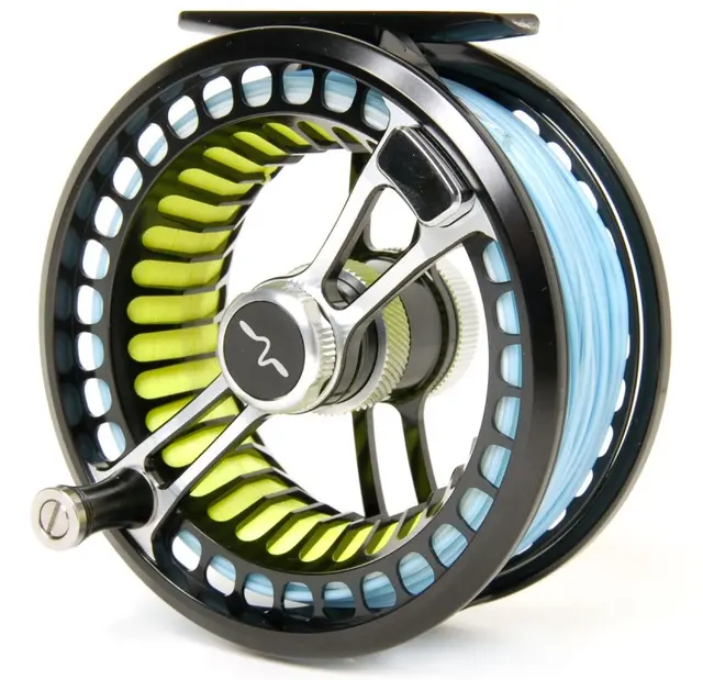 Guideline Fario LW #6-8 Anthracite Flugrulle - Vänstervev 