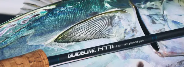 Guideline NT11 Saline 9' #6 Enhånds 4-delt for saltvann og tropisk 