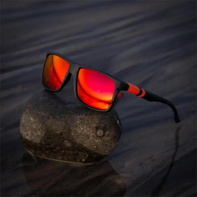 Guideline LPX Sunglasses Amber Lens, Red Revo Coating 