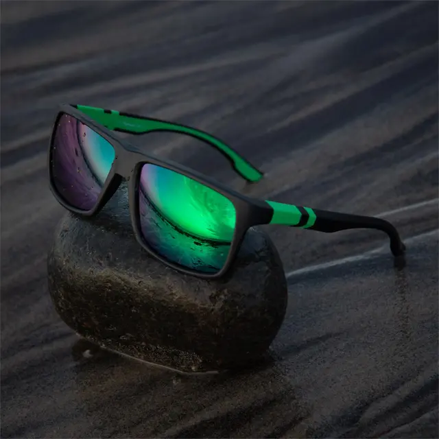 Guideline LPX Sunglasses Grey Lens, Green Revo Coating 