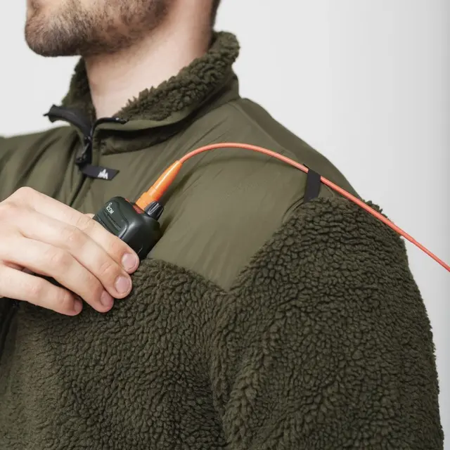 Heat Experience Pile Fleece Unisex XS Olive Green 