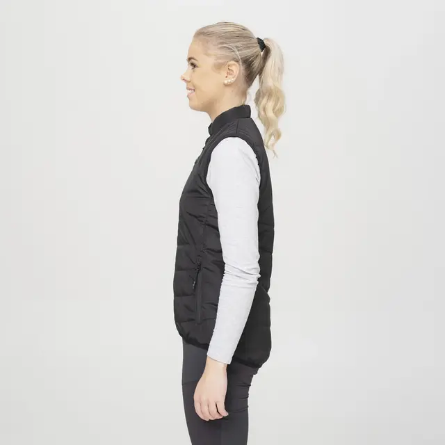 HeatX Heated Everyday Vest W Black XS Black, dame 