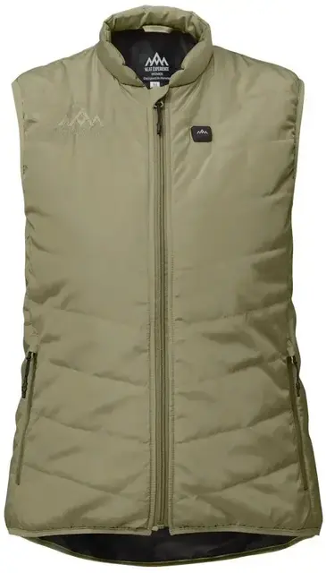 HeatX Heated Everyday Vest W Green XS Lichen Green, dame 